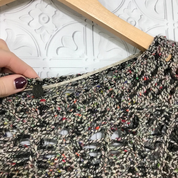 Soft Surroundings Pointelle Open Knit Sweater - Picture 6 of 8